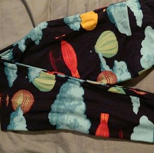 New Rare Lularoe Cloud and Hot-air Balloons OS