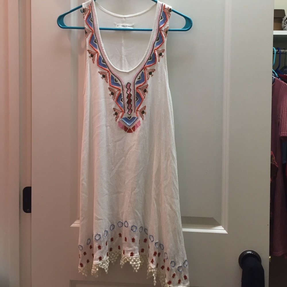 Tribal pattern dress