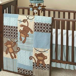 Lamb & Ivy 4 PC. Crib Bedding Set