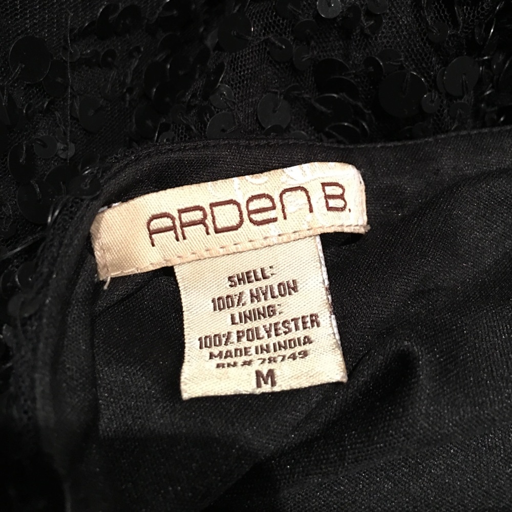 Arden B sequin one shoulder dress - Picture 4 of 4