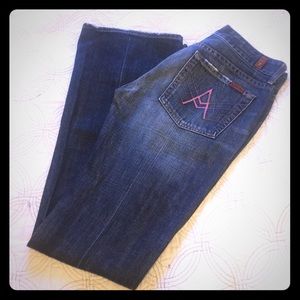 7 For All Mankind "A" Pocket Size 27