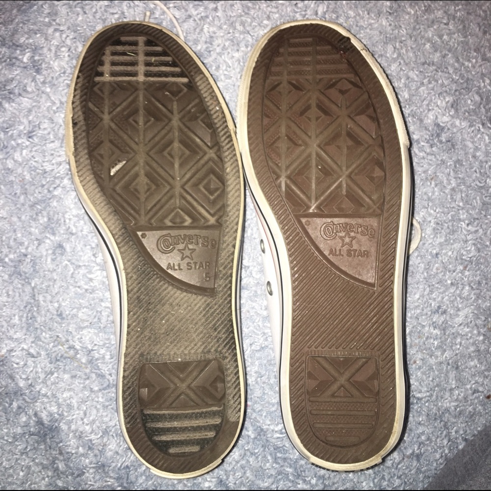 ADDITIONAL PICS FOR SLIM WHITE LEATHER CONVERSE