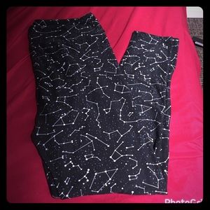 LuLa Roe Galaxy Print Leggings TC