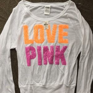 Pink Victoria's Secret long sleeve