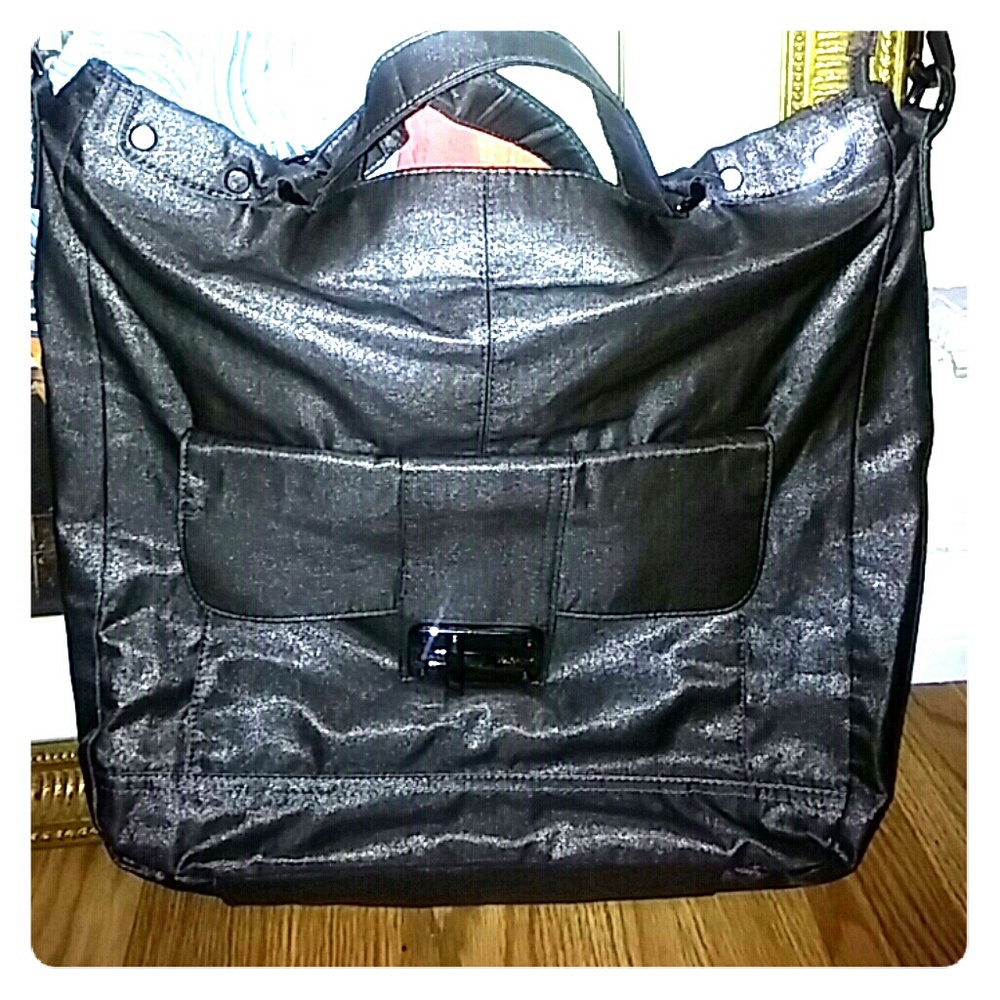 Kenneth Cole Reaction  charcoal grey crossbody