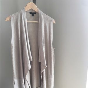 Banana Republic Sleeveless waterfall sweater