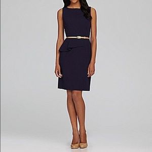 Antonio melani navy pencil dress