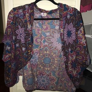 Paisley cardigan