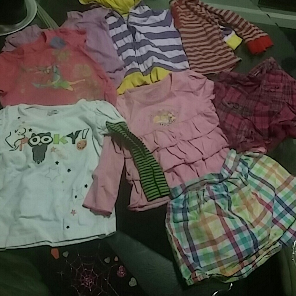 3t Bundle 1 zip hoodie/ 2 tees/ 3 long slv tees