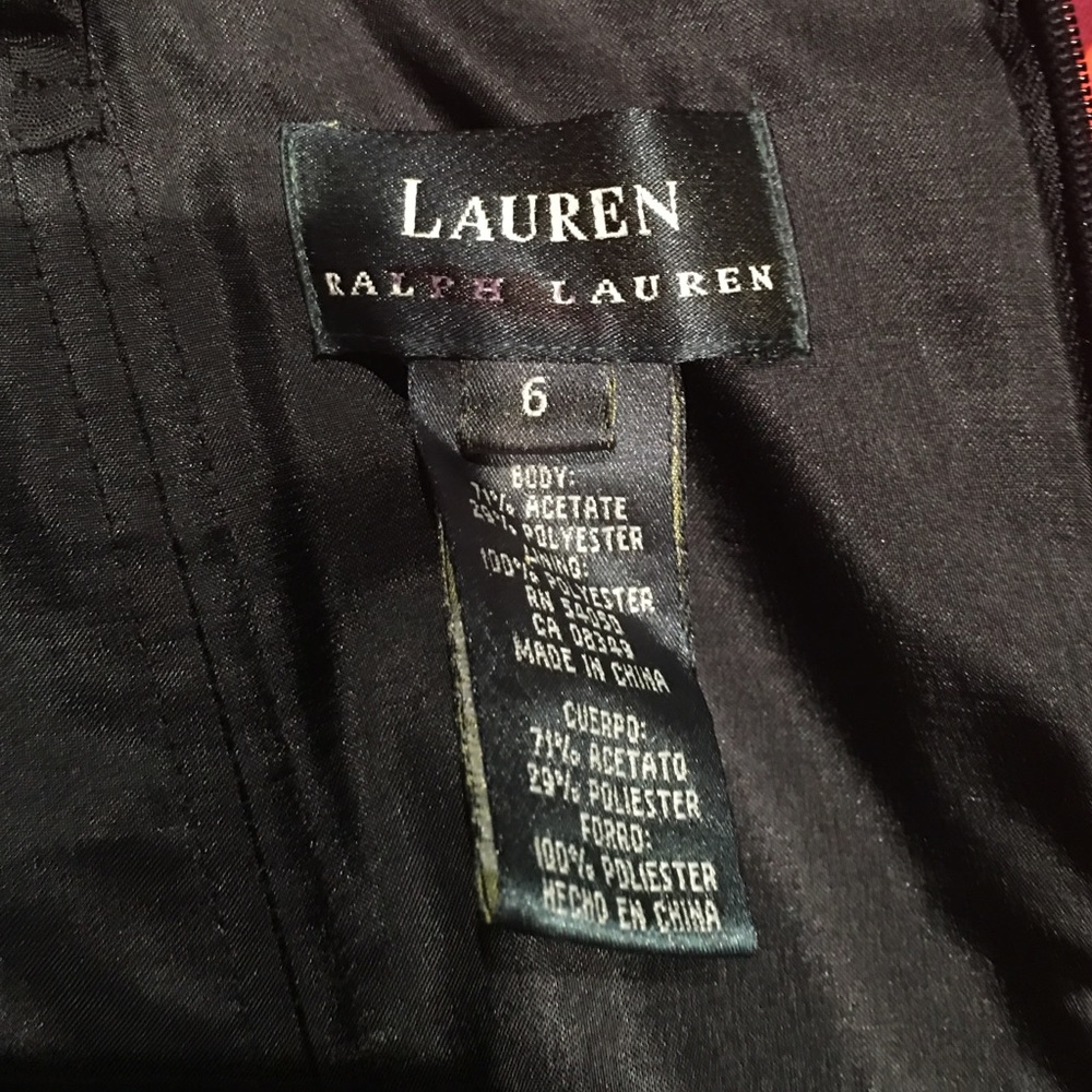 Ralph Lauren Strapless Dress - Picture 4 of 4