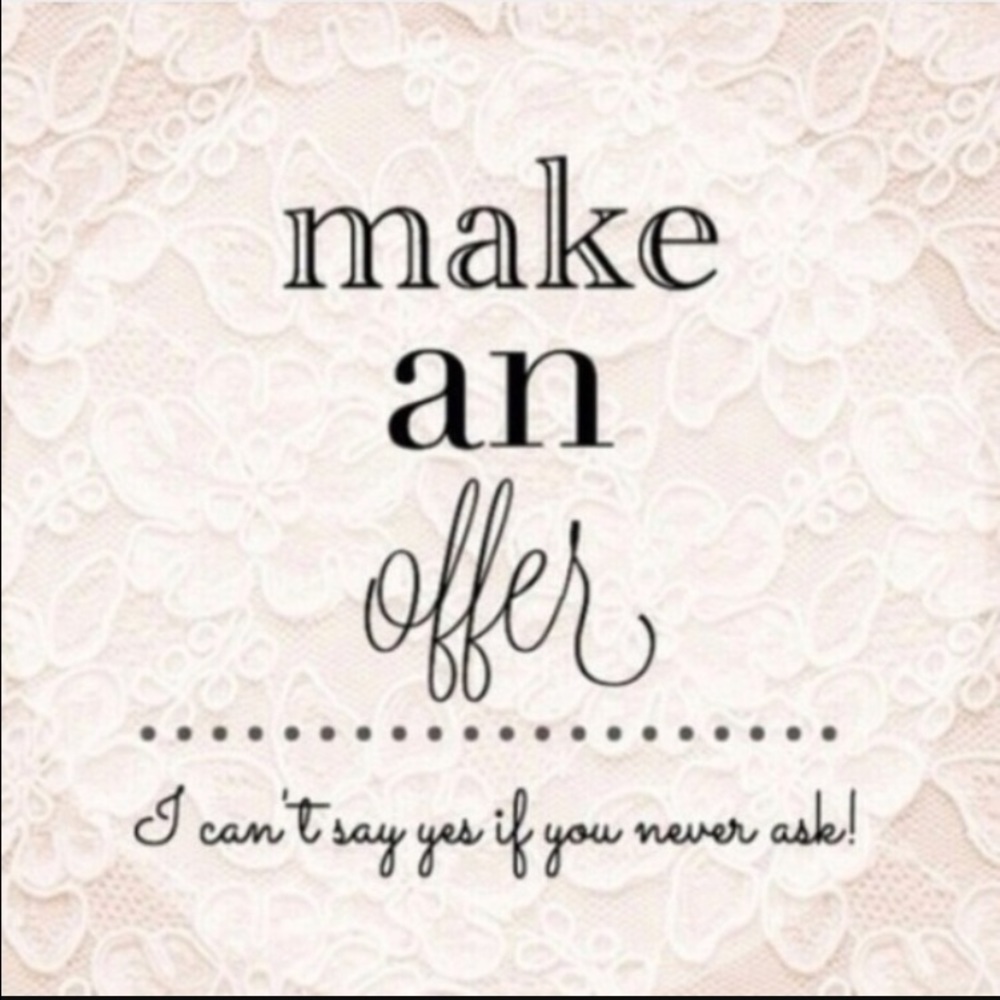 Make me an offer 💞