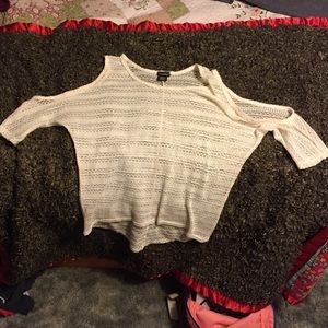 Worn twice, off white.