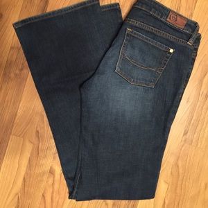Bullhead Huntington Flare Denim Jeans Size 7 Long