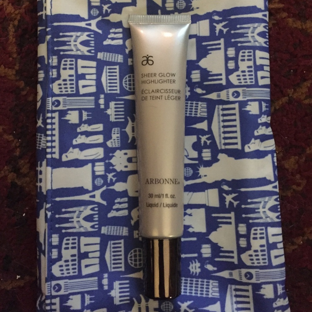 Arbonne sheer glow highlighter