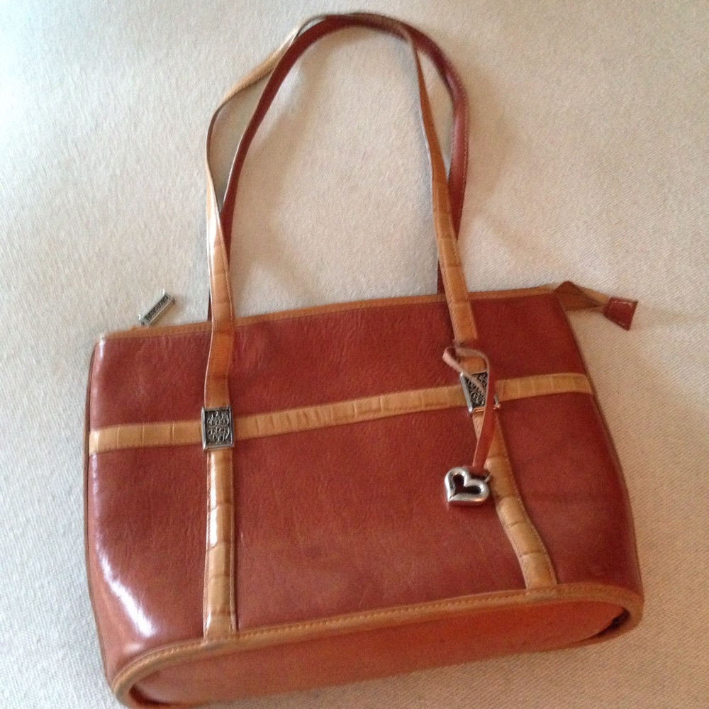 Brighton leather shoulder bag