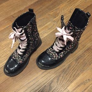 Volatile kids floral boots.