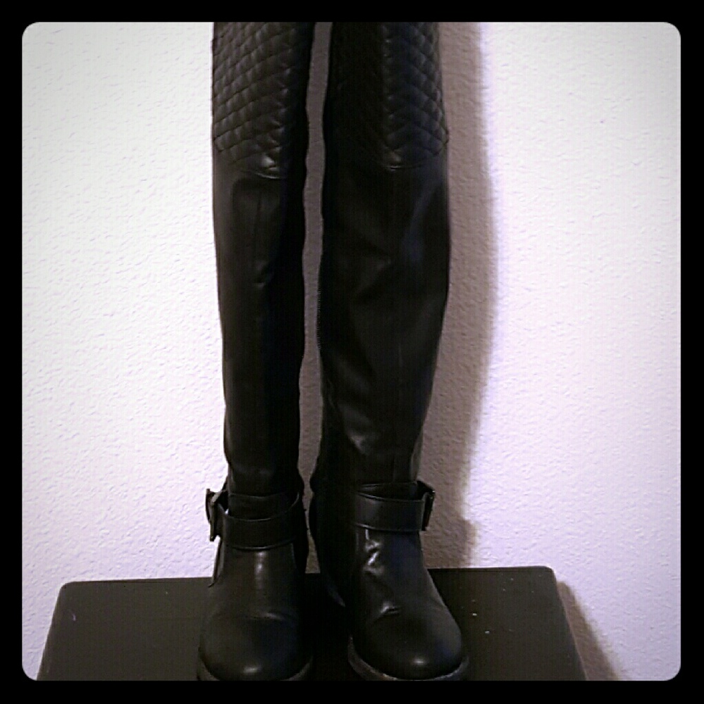 Thigh High Boots WORN ONCE 5.5