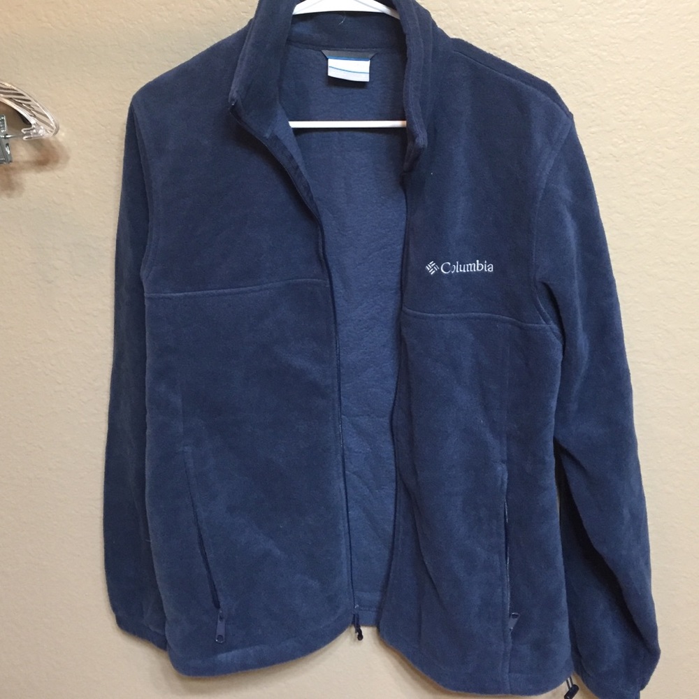 Columbia fleece zip up size S