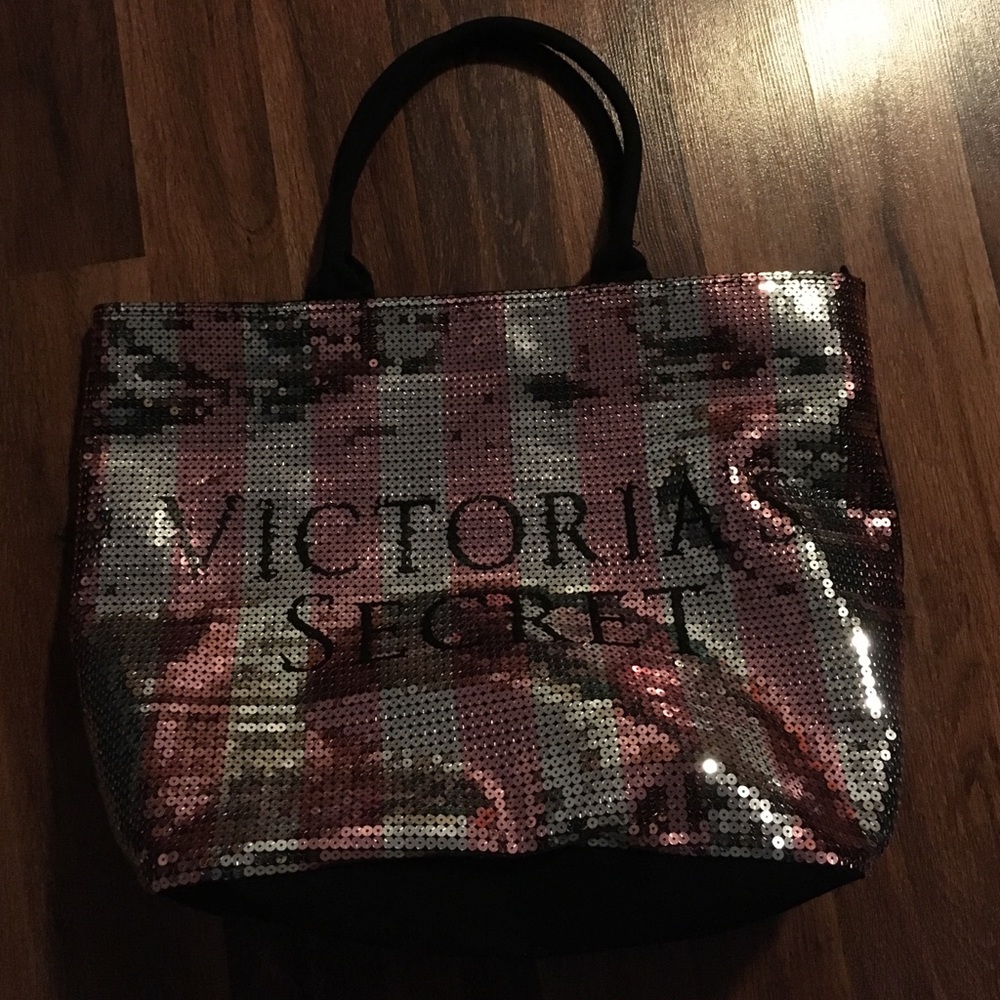 Victoria Secret sequin bag