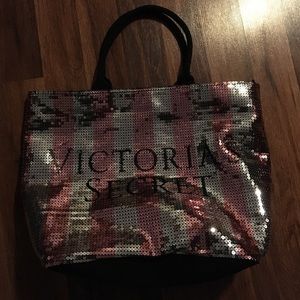 Victoria Secret sequin bag