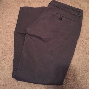 Charcoal gray pants