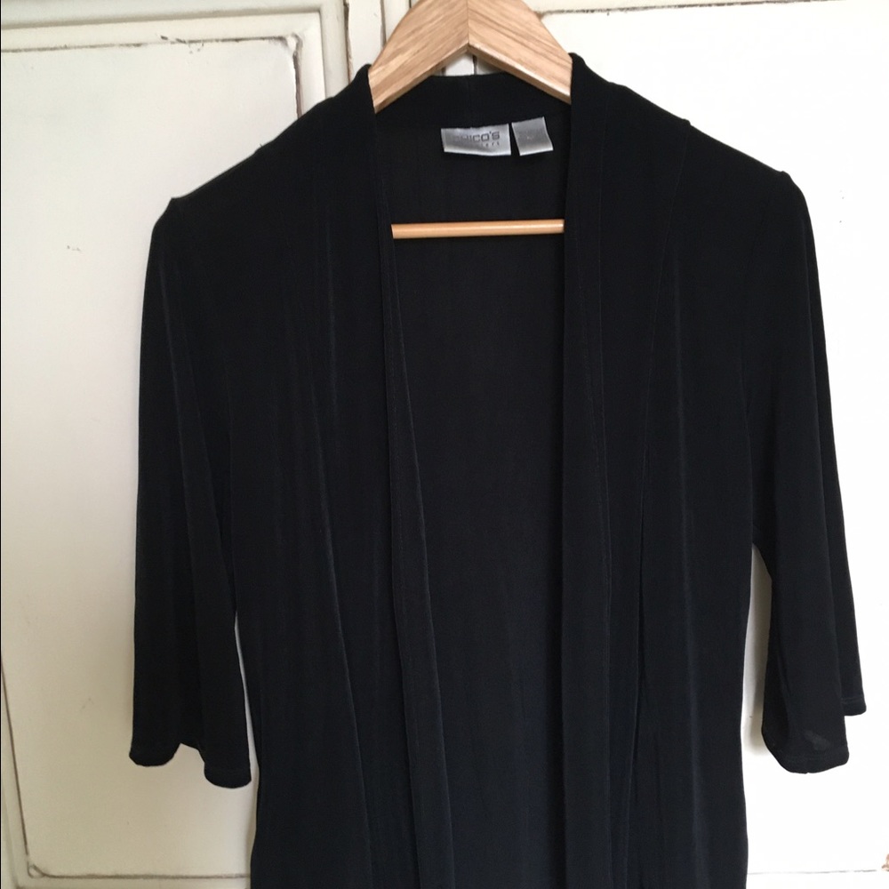 Chicos travel knit jacket