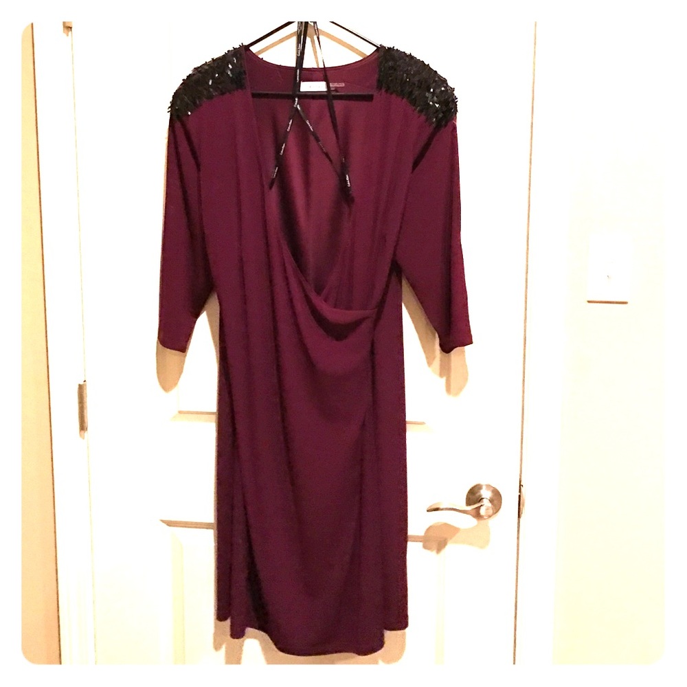 NWT never been worn sequin shoulder dress