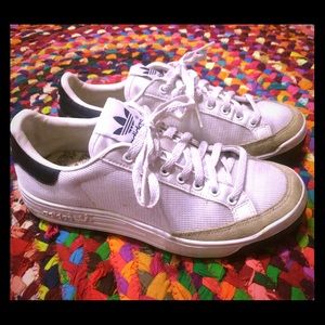 Adidas Vintage Rod Laver Tennis Shoes Navy