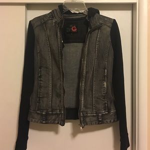 G by Guess denim hooded jacket.