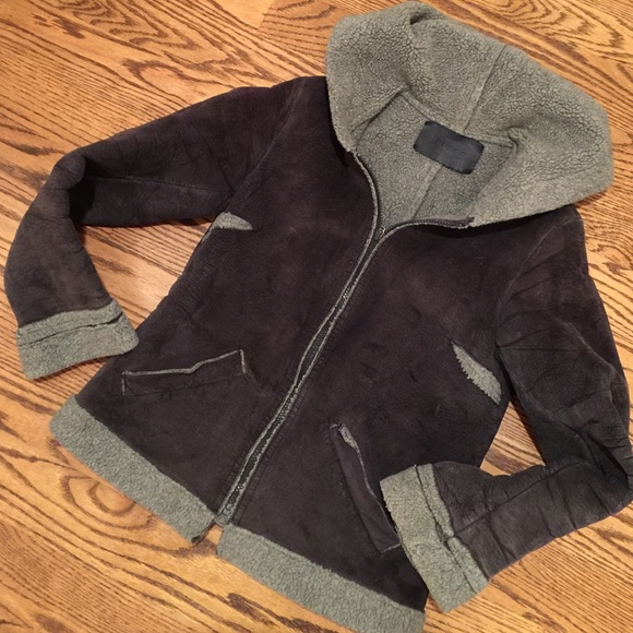 Guess Jackets & Blazers - Genuine Suede Leather Guess Jacket