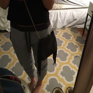 Urban Outfitters crossbody mini fringe bag