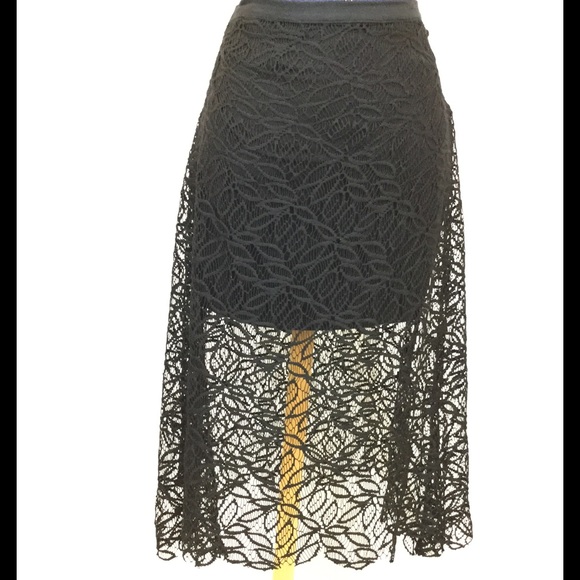 🚨LIBERTY GARDEN NEW Medium Lace Maxi Skirt - Picture 2 of 4
