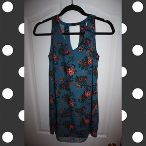 Old Navy Blue Floral Dress
