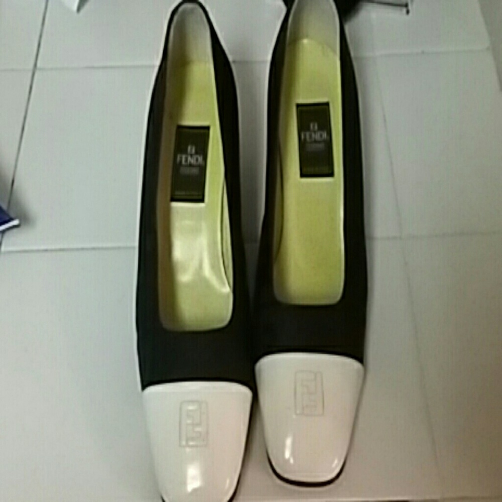 Vintage Fendi block heels