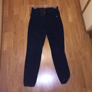Faded Charlotte Russe Black Jeans