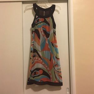 DressBarn Multi-Colored mid-length dress