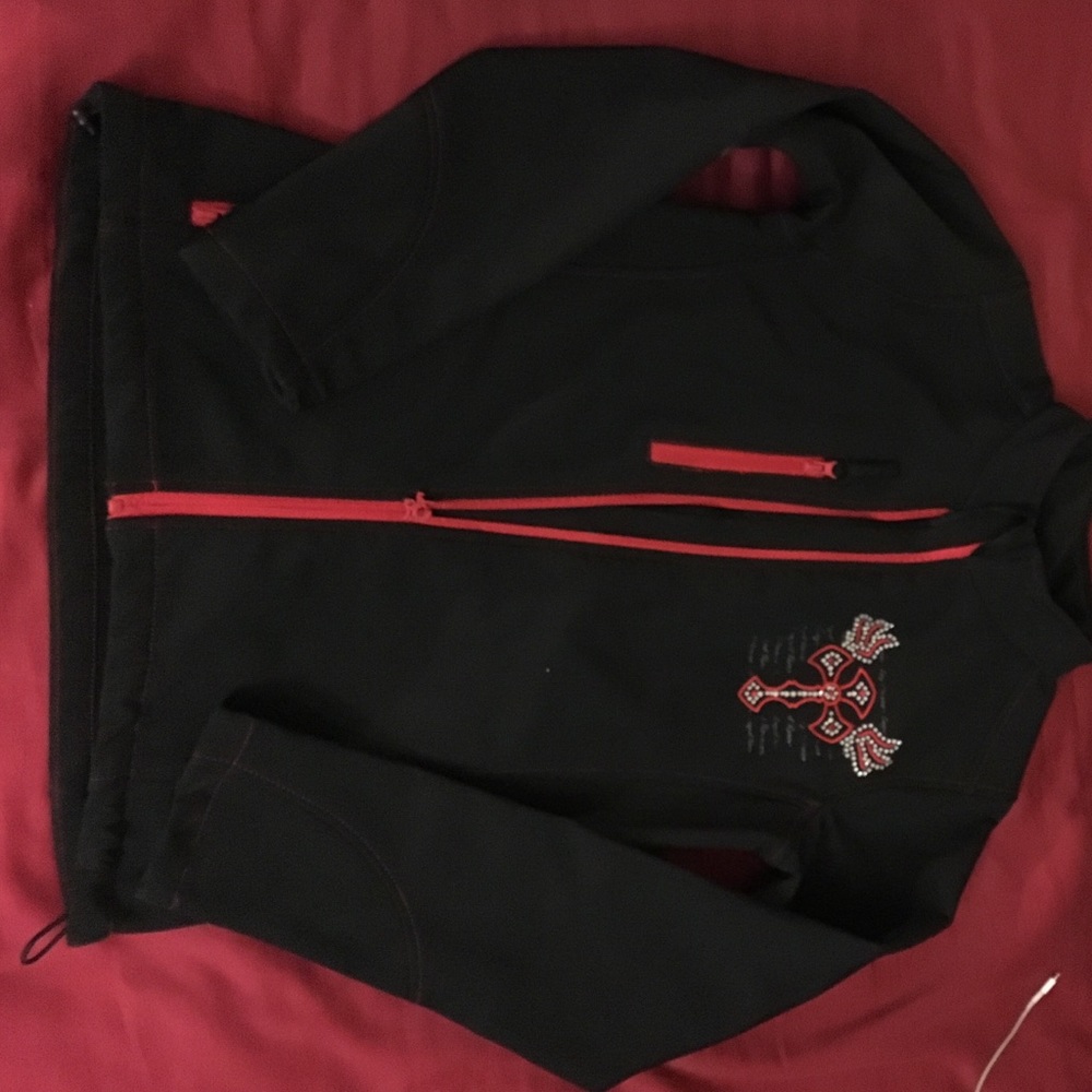 Cowgirl Hardware women's polyshell jacket.