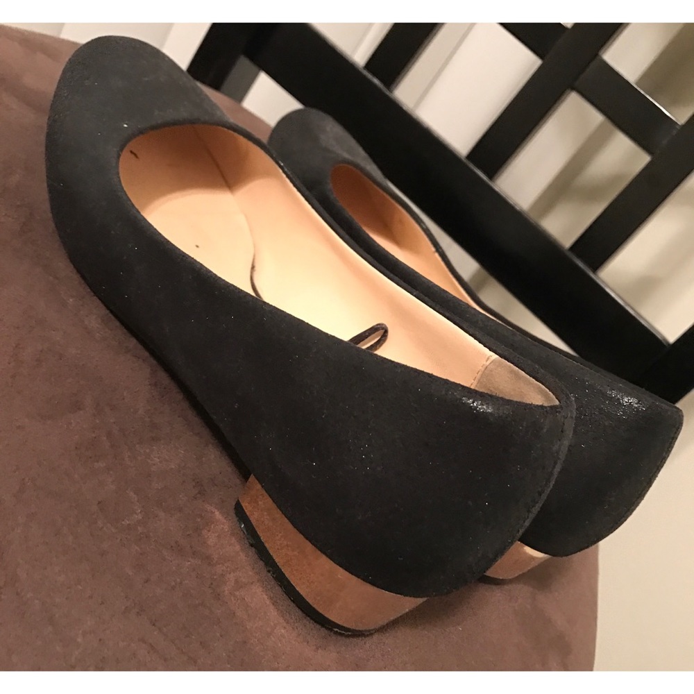 Black and Gold Flats