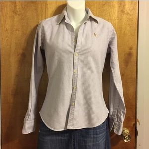 Polo button up blouse