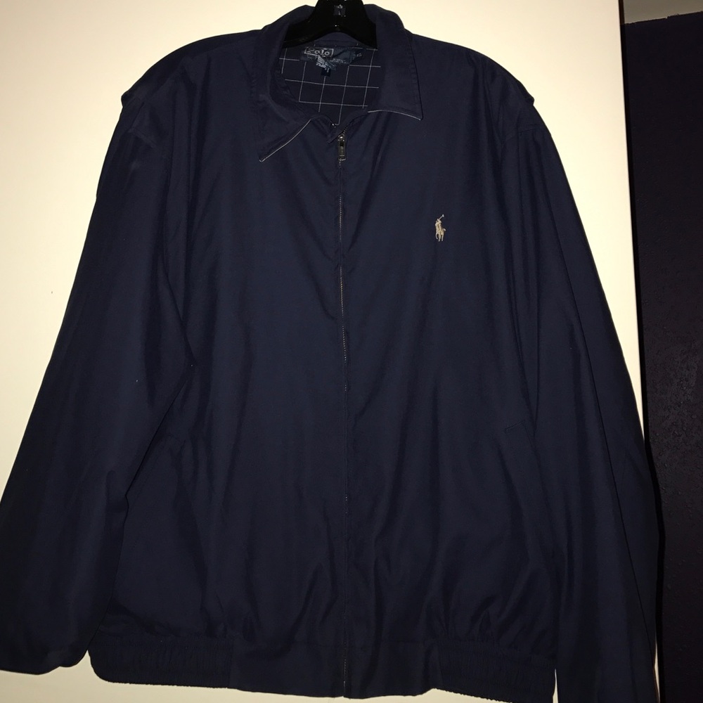 Men's Dark Blue Ralph Lauren Polo Jacket