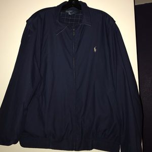 Men's Dark Blue Ralph Lauren Polo Jacket