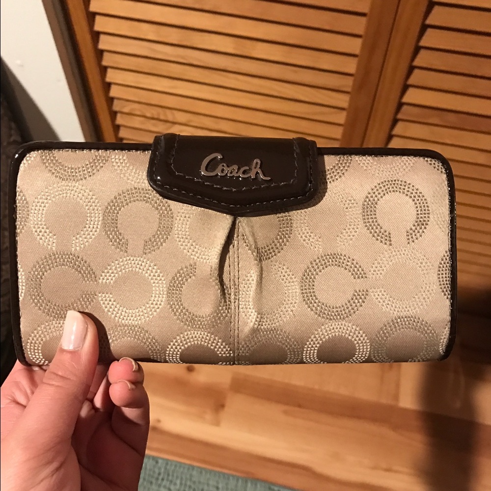 Brown Coach Wallet