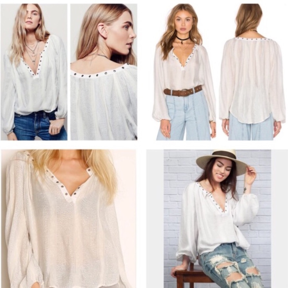 Free People Against All Odds blouse