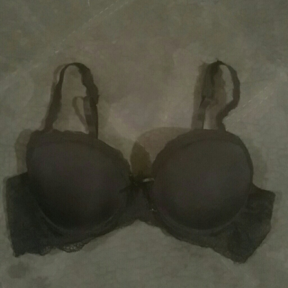 Beautiful black lace bra