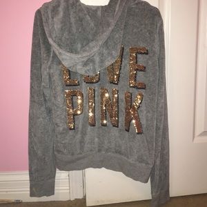 Victoria's Secret PINK zip up hoodie