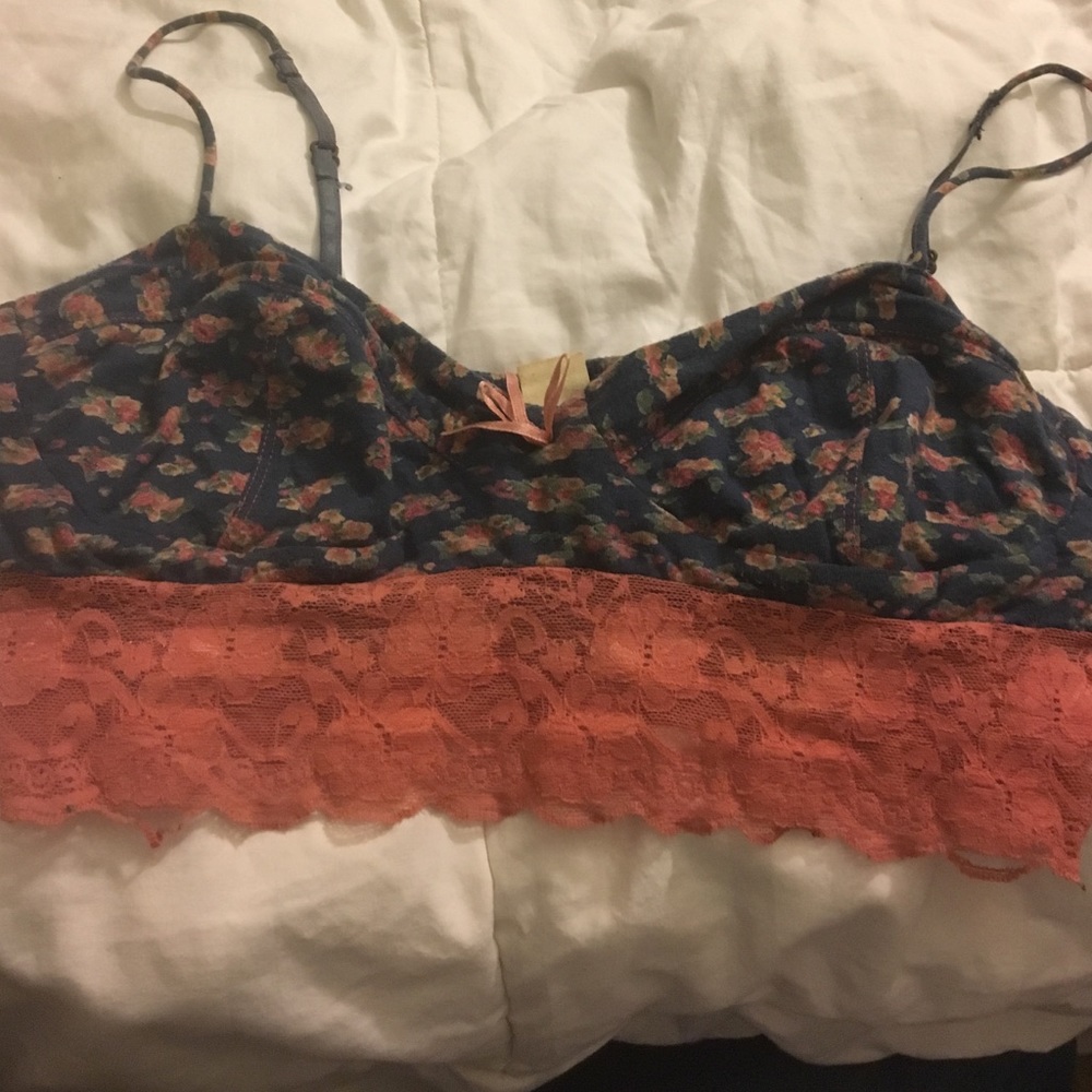 Billabong floral bralette
