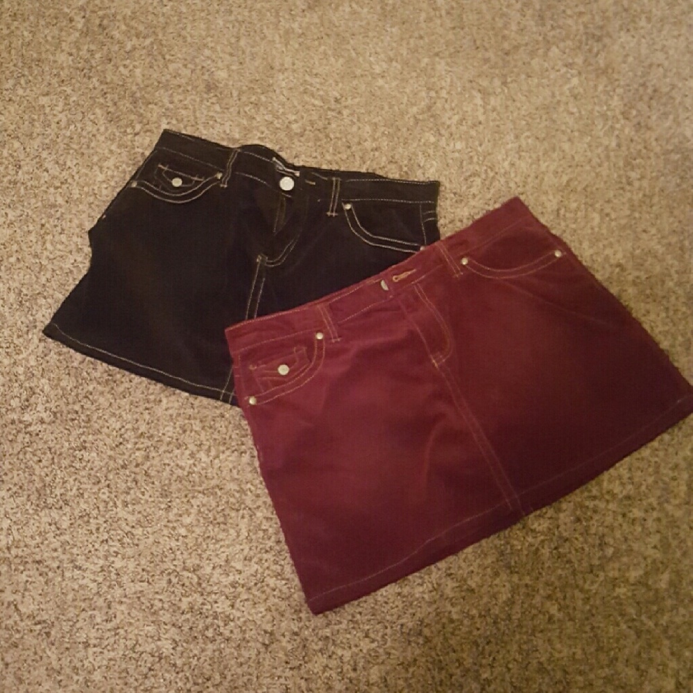 Old Navy Ultra Low Waist Stretch Skirts