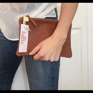 Clare V. Wallet clutch