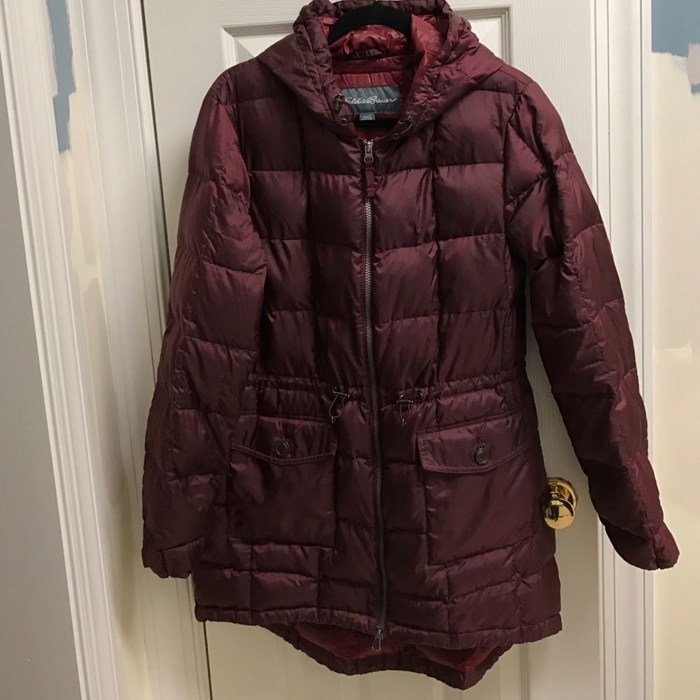 Eddie Bauer Super Sweater Down Parka