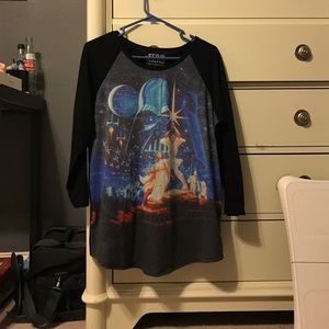 Star Wars Baseball T-shirt